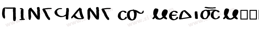 PINGFANG cs medium字体转换